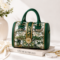 Personalized Gift Handbag with Custom Name | Cindy Green Forest