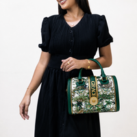 Personalized Gift Handbag with Custom Name | Cindy Green Forest