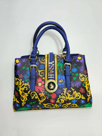 Personalized Gift Handbag with Custom Name | Floral Vine Tote