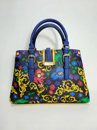 Personalized Gift Handbag with Custom Name | Floral Vine Tote